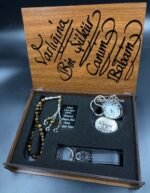 BABALAR GÜNÜNE ÖZEL AHŞAP KUTULU KOMBİN - Görsel 2