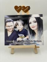 El Yapımı Kişiye Özel Şövale Üstü Özel Ebat Tuval Tablo