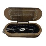 Babalar Gününe Özel Gümüş Yazılı Oniks Taşı Tespih