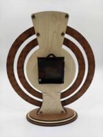 Öğretmenler Gününe Özel Masa Üstü Kişiye Özel  Atatürk Resimli Takvimli Saat - Görsel 4