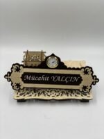 Kişiye Özel Ahşap Kişiye Özel Ofis  Masa Üstü İsimlik