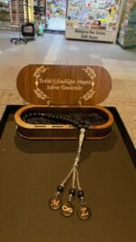 2 FARFLİ PLKALI TESPİH - ONİKS TESPİH - KİŞİYE ÖZEL HARFLER İLE - Görsel 4