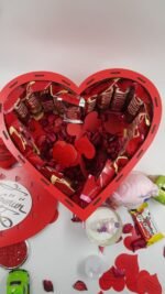 KALPLİ ÇİKOLATALI KUTU -HARİKA DOĞUM GÜNÜ HEDİYESİ -BAŞKA YERDE ARAMA - KİŞİYE ÖZEL YAZI - Görsel 3