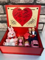 DIŞI RESİMLİ KIRMIZI HEDİYELİK SET - Görsel 3