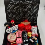 HAT YAZILI SİYAH KUTU - SEVGİLİNİZE ALACAĞINIZ EN ANLAMLI HEDİYE .