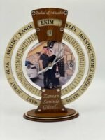 Masa Üstü Kişiye Özel Resimli Yazılı Takvimli Saat