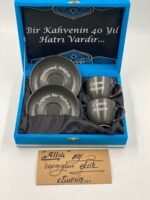 ANNE VE BABAYA EN ÖZEL HEDİYE - FİNCAN SETİ - Görsel 3