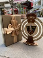 TAKVİMLİ TARAFTAR SAAT - AHŞAP MALZEME - 3 BÜYÜKLER TAKIM SEÇENEĞİ VARDIR