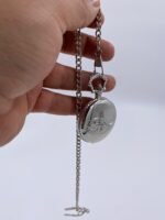 Kişiye Özel Osmanlı Tuğralı Köstekli Cep Saati - Görsel 5