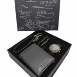 Kişiye Özel Cüzdan Tespih Saat Set