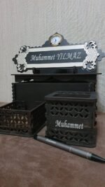 KİŞİYE ÖZEL YAZILAR İLE OFİS TAKIMI - Görsel 3