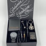 Kişiye Özel Tespih Cüzdan Çakmak Saat Bileklik Kalem Ve Anahtarlık Set