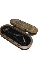 Babalar Gününe Özel Gümüş Yazılı Oniks Taşı Tespih - Görsel 5