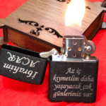 Ahşap Kutulu Teflon Çakmak