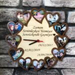 12 Fotoğraflı Duvar Saati - Görsel 4