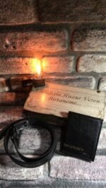 Ahşap Kutulu Kemer Cüzdan ve Çakmak Kombin - Görsel 4