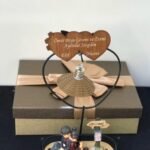 Kutulu Işıklı Abajur