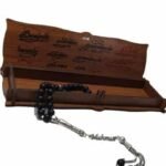 Kişiye Özel Gümüş İsimli Ve Baş Harfli Oniks Taşı Tespih