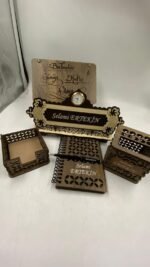 BABALAR GÜNÜNE ÖZEL OFİS TAKIMI - KİŞİYE ÖZEL YAZILAR - Görsel 2