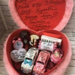 YAZILI KALPLİ PELUŞ KUTU - BOL HEDİYELİ -KUTUYA ÖZEL YAZILI