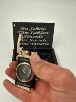 KİŞİYE ÖZEL SAATLİ PÜRMÜZLÜ ÇAKMAK - Görsel 3