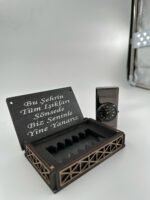 KİŞİYE ÖZEL SAATLİ PÜRMÜZLÜ ÇAKMAK