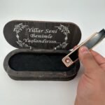 KİŞİYE ÖZEL USB ŞARJLI ELEKTİRİKLİ ÇAKMAK