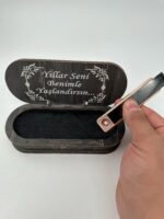 KİŞİYE ÖZEL USB ŞARJLI ELEKTİRİKLİ ÇAKMAK