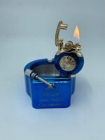 Kibrit Küllük Ve Chief Çakmak VIP Set (Mavi) - Görsel 5